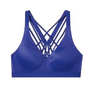Strappy sports bra